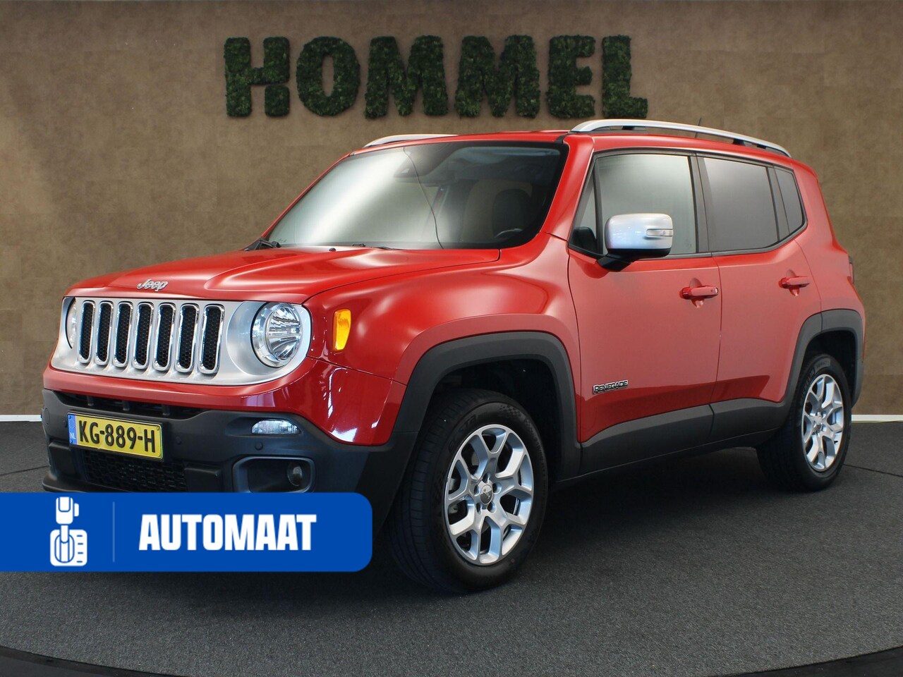 Jeep Renegade - 1.4 MultiAir Limited AWD - ORIGINEEL NEDERLANDSE AUTO - AFNEEMBARE TREKHAAK - 1200 KG TREK - AutoWereld.nl