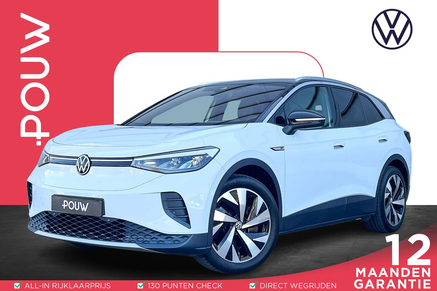 Volkswagen ID.4 - 204pk Max 77 kWh | SoH 90% | Trekhaak | Navigatie - AutoWereld.nl