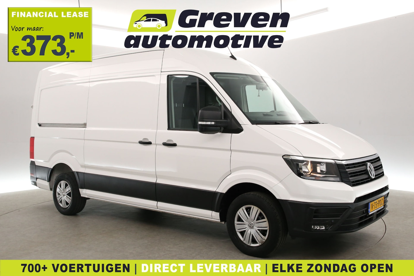 Volkswagen Crafter - 2.0 TDI L3H3 | Airco | 3 Zits | Trekhaak | Parkeersens. | Elektrpakket | Stoelverw. - AutoWereld.nl