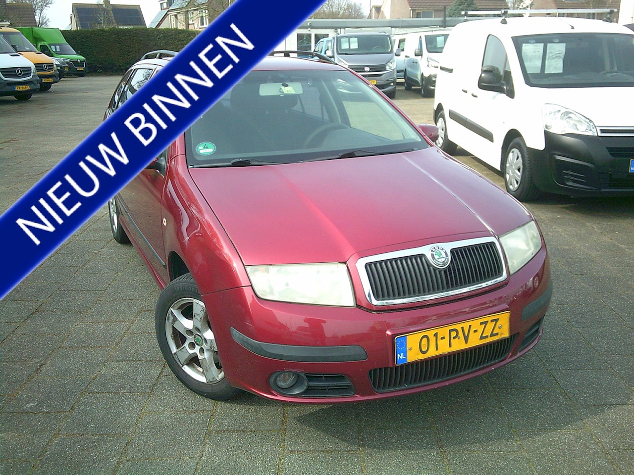 Skoda Fabia Combi - 1.4-16V Elegance VOORZIEN VAN CRUISECONTROL+AIRCO !! - AutoWereld.nl