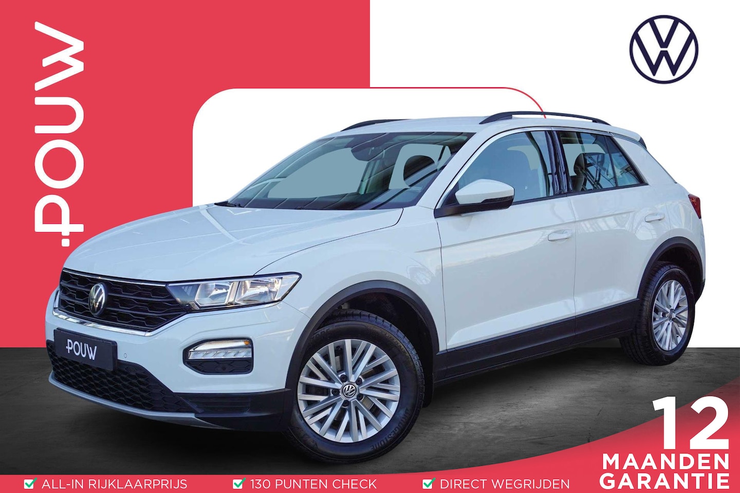 Volkswagen T-Roc - 1.0 TSI 110pk Style Business | Apple Carplay & Android Auto | Achteruitrijcamera | Stoelve - AutoWereld.nl