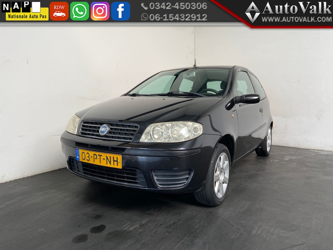 Fiat Punto - 1.4-16V Young. Trekhaak. Airco! - AutoWereld.nl