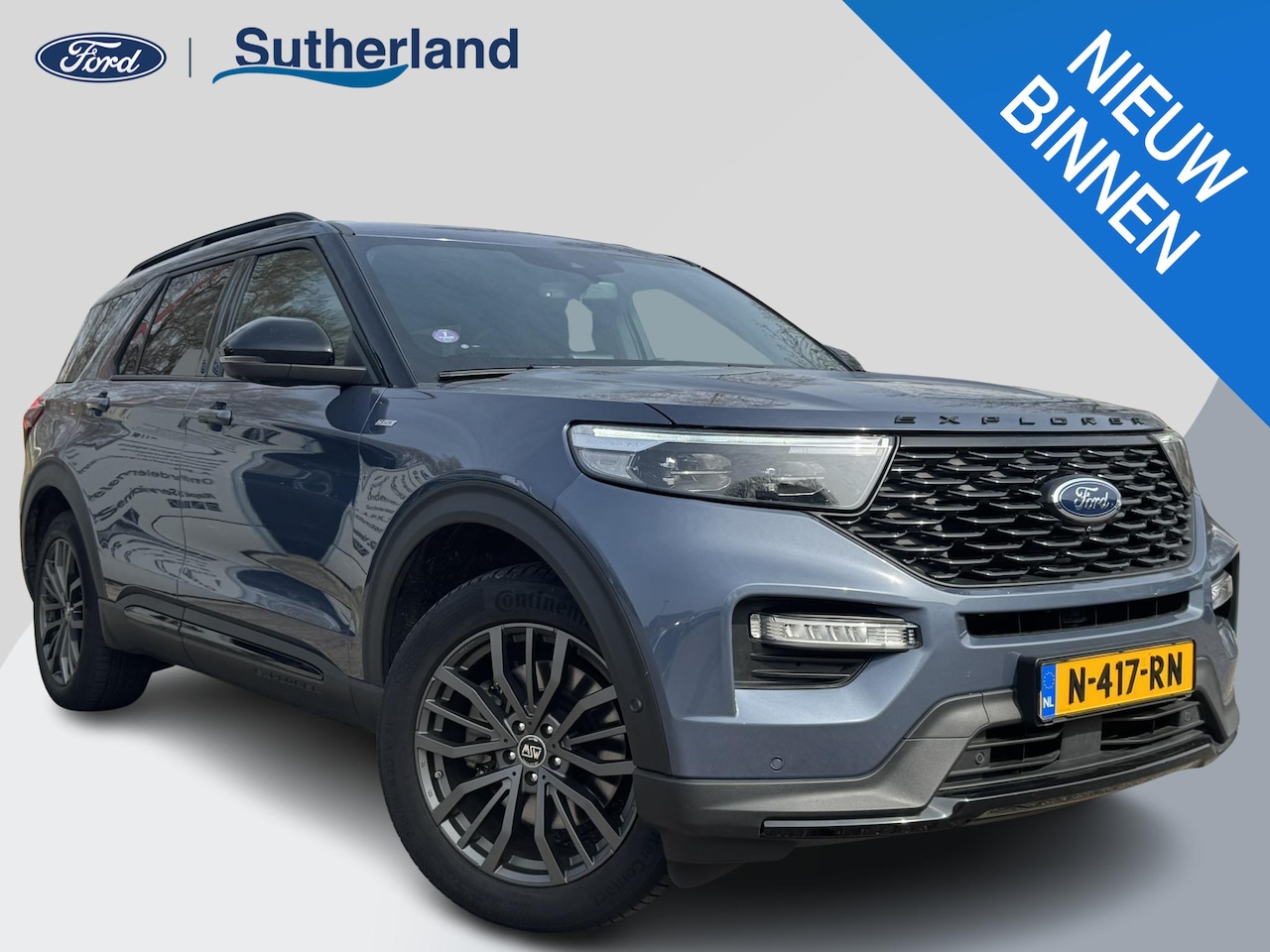 Ford Explorer - 3.0 V6 EcoBoost PHEV ST-Line 457pk Orig. NL Auto | BTW verrekenbaar | Trekhaak | 2 bandens - AutoWereld.nl