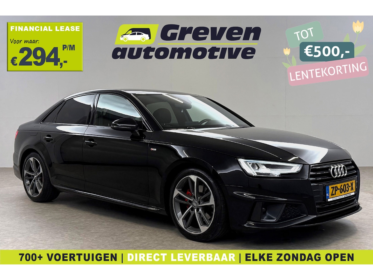 Audi A4 Limousine - 150PK S-line | Virtual | Massage | Carplay | Cruise | Navi | Keyless | Parkeersens. l NAP - AutoWereld.nl
