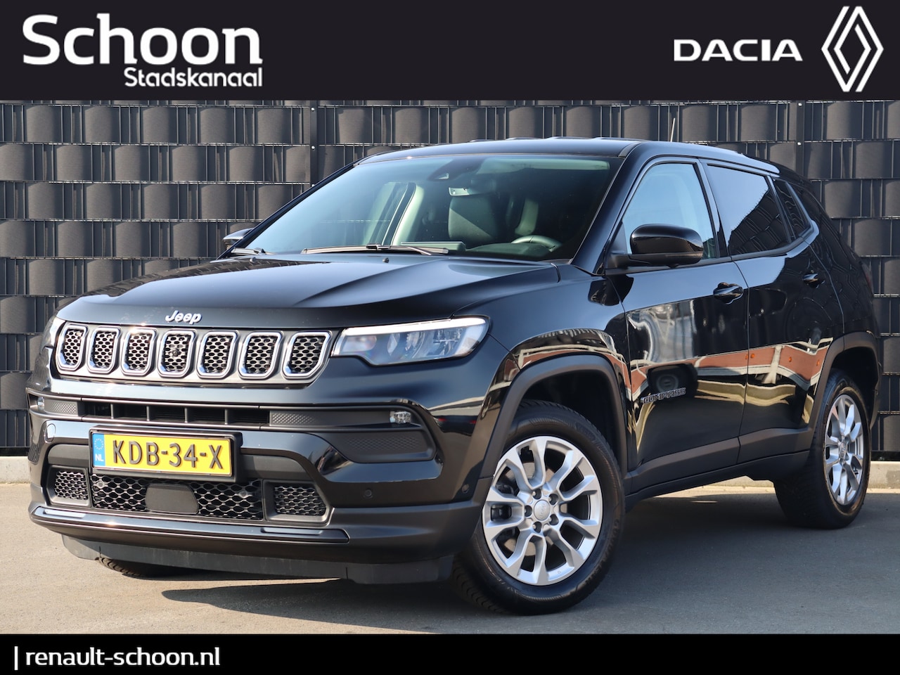 Jeep Compass - 1.5T e-Hybrid Longitude | 360 Camera | Stoel-/Stuurverwarming | Adap. Cruise | Carplay - AutoWereld.nl