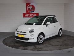 Fiat 500 C - 1.2 Lounge, Cabriolet, Lage km stand, 2e Eig. Org NL auto, Airco, Lichtmetaal, Parkeersens