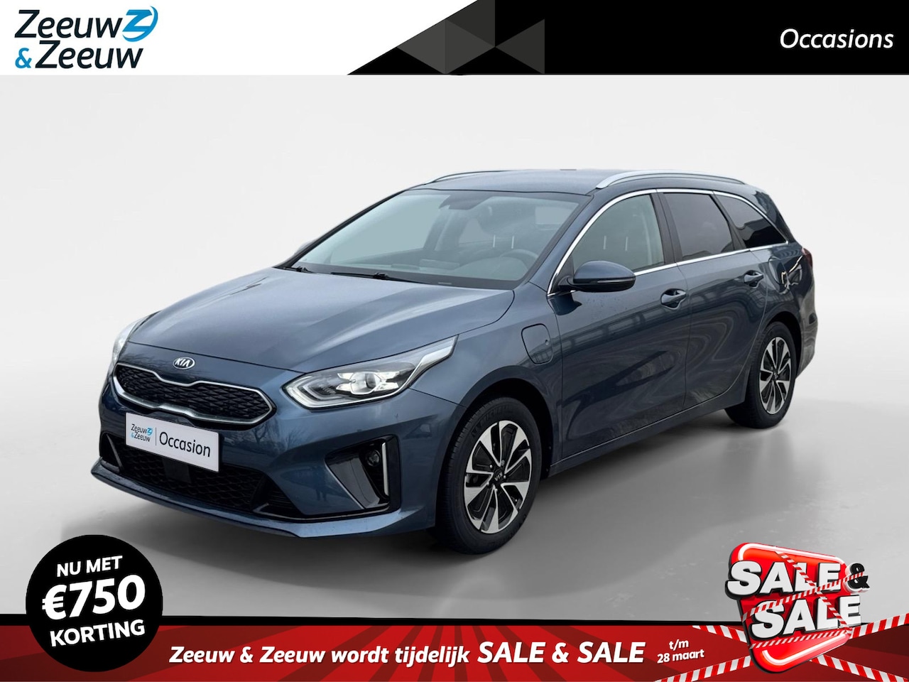 Kia Cee'd Sportswagon - Ceed 1.6 GDI PHEV DynamicPlusLine | Navi | Clima | Camera | Adaptive Cruise Control | Stoe - AutoWereld.nl
