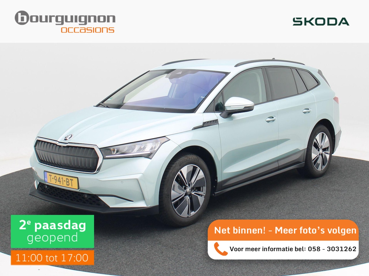 Skoda Enyaq iV - 60 180 Pk | Trekhaak | Stoel/Stuur Verwarming | Camera | Navigatie | Climatronic | CarPlay - AutoWereld.nl