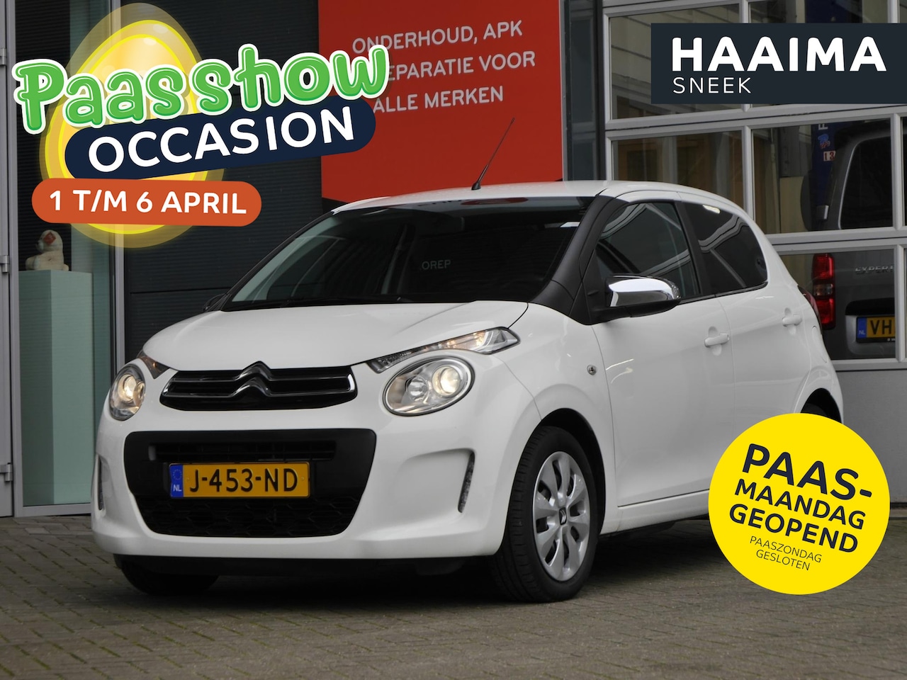 Citroën C1 - 1.0 VTi Feel | Airco | Getint glas | Snelheidsbegrenzer | DAB Radio | Bluetooth | 5DRS - AutoWereld.nl