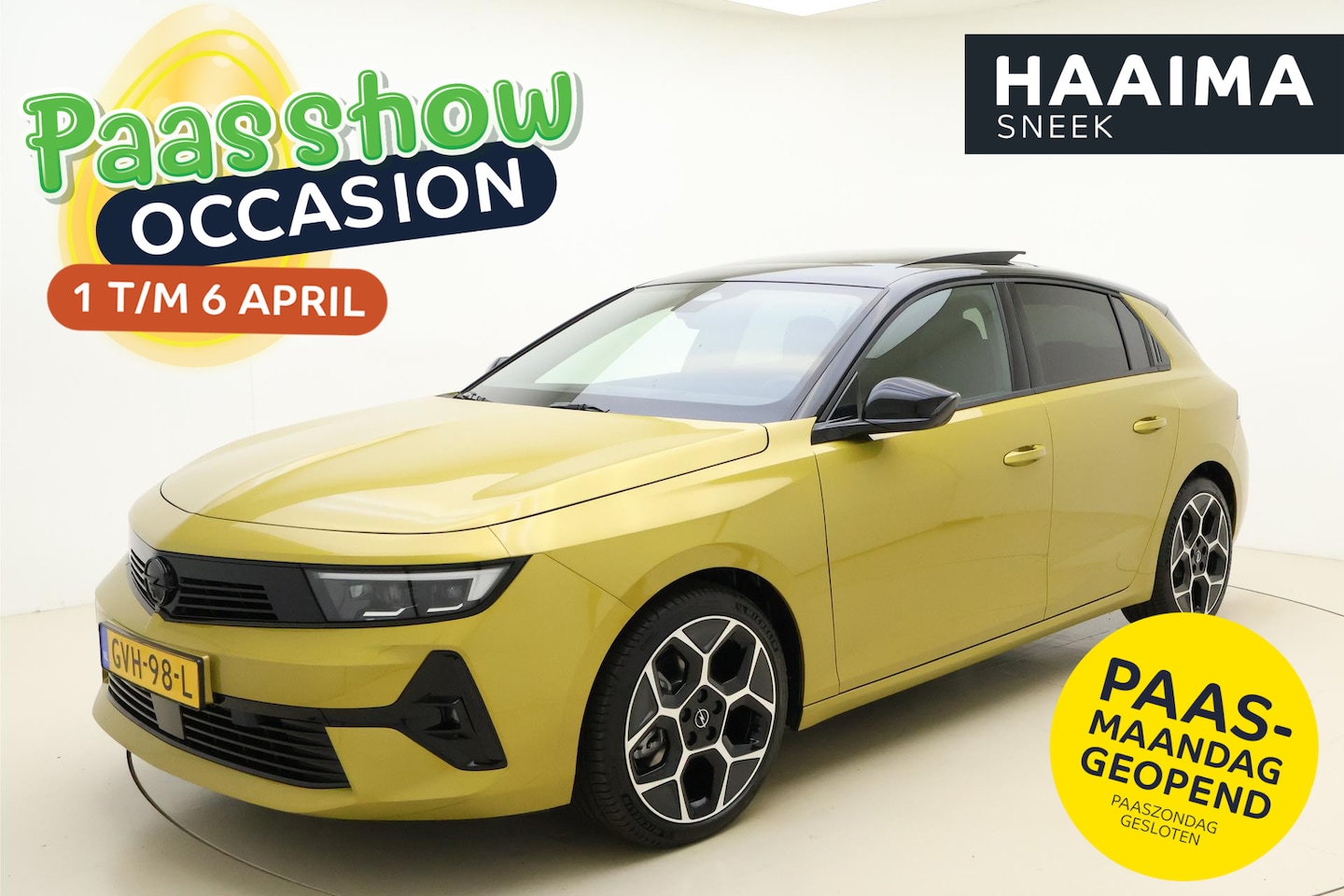 Opel Astra - 1.2 Turbo 145pk Hybrid Automaat Ultimate | Schuif/kantel dak | Adapt. Cruise control | Ver - AutoWereld.nl