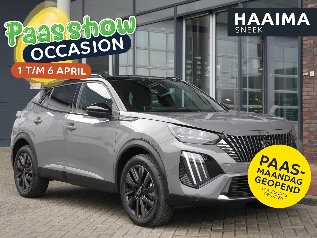 Peugeot 2008 - 1.2 Hybrid 136 GT | Automaat | LED Koplampen | Camera v+a | 18 inch velgen | Keyless entry - AutoWereld.nl