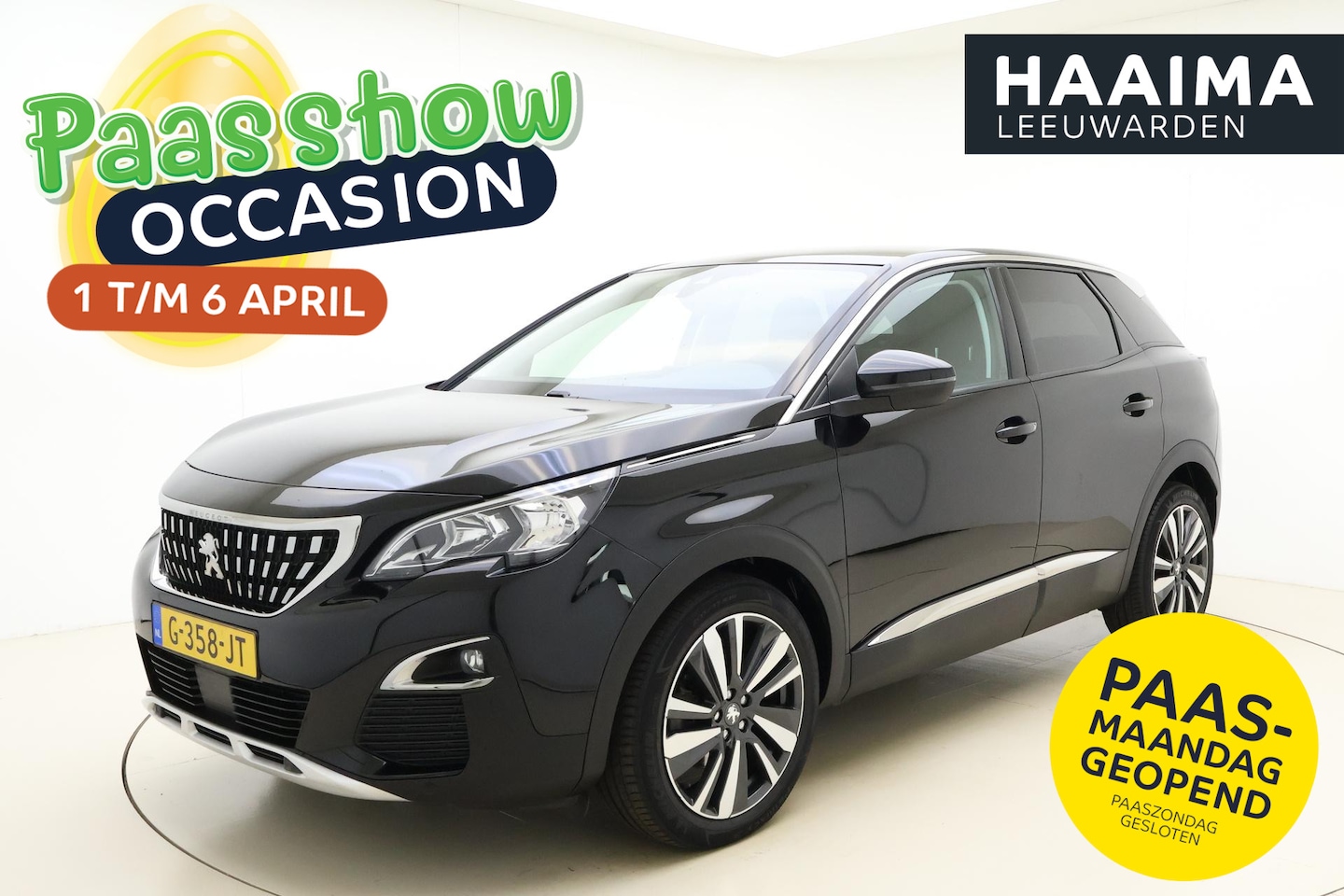 Peugeot 3008 - 1.2 PureTech Blue Lease Premium 130 PK | 1400 KG Trek Gewicht | Elektrische Achterklep | N - AutoWereld.nl