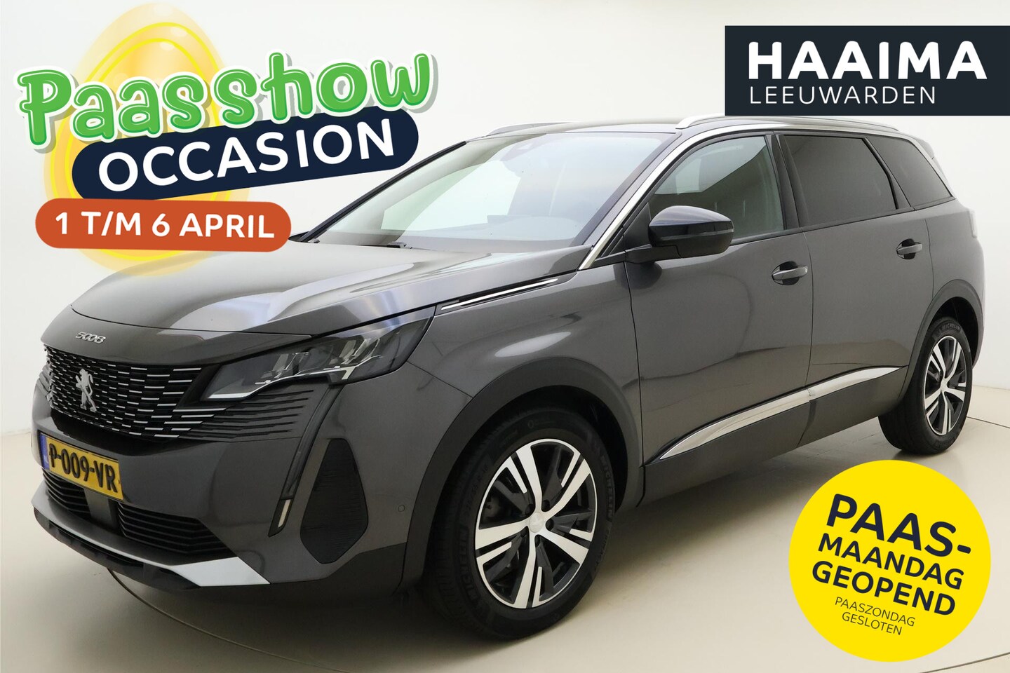 Peugeot 5008 - 1.2T 130pk Automaat Allure Pack Business |  7-Zits | Dodehoekdetectie | Camera | Navigatie - AutoWereld.nl