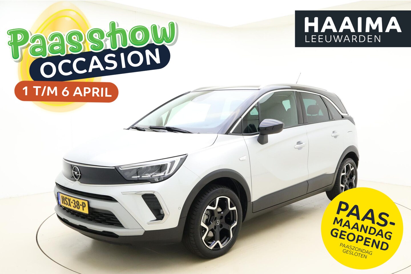 Opel Crossland - 1.2 Turbo Ultimate Level 4 | Navigatie | Full LED | Climate & Cruise Control | Camera | Ke - AutoWereld.nl