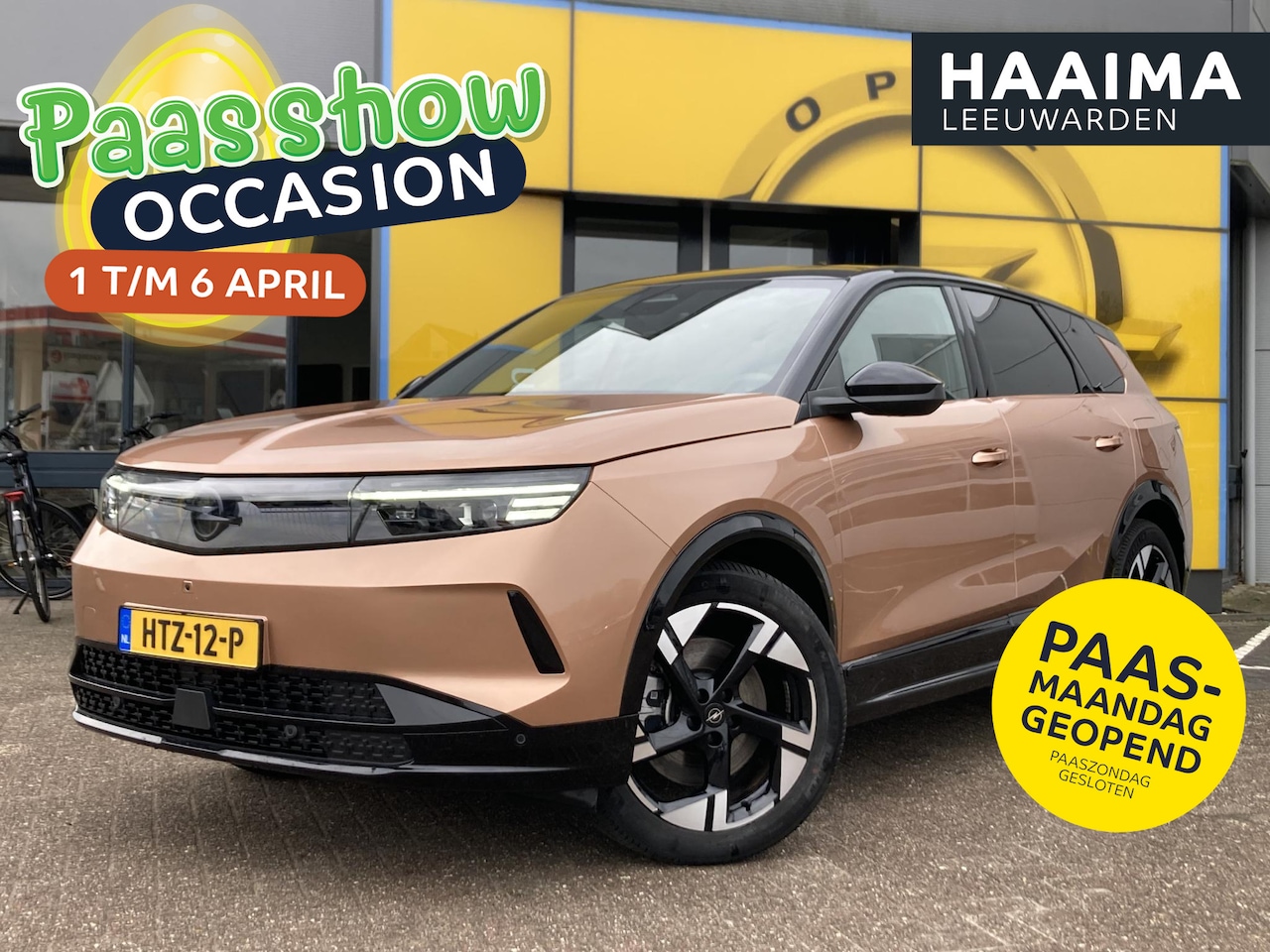 Opel Grandland Electric - GS 73 kWh | 8 Jaar garantie | Elektrisch glazen panoramadak | 20" Lichtmetalen velgen | Fu - AutoWereld.nl