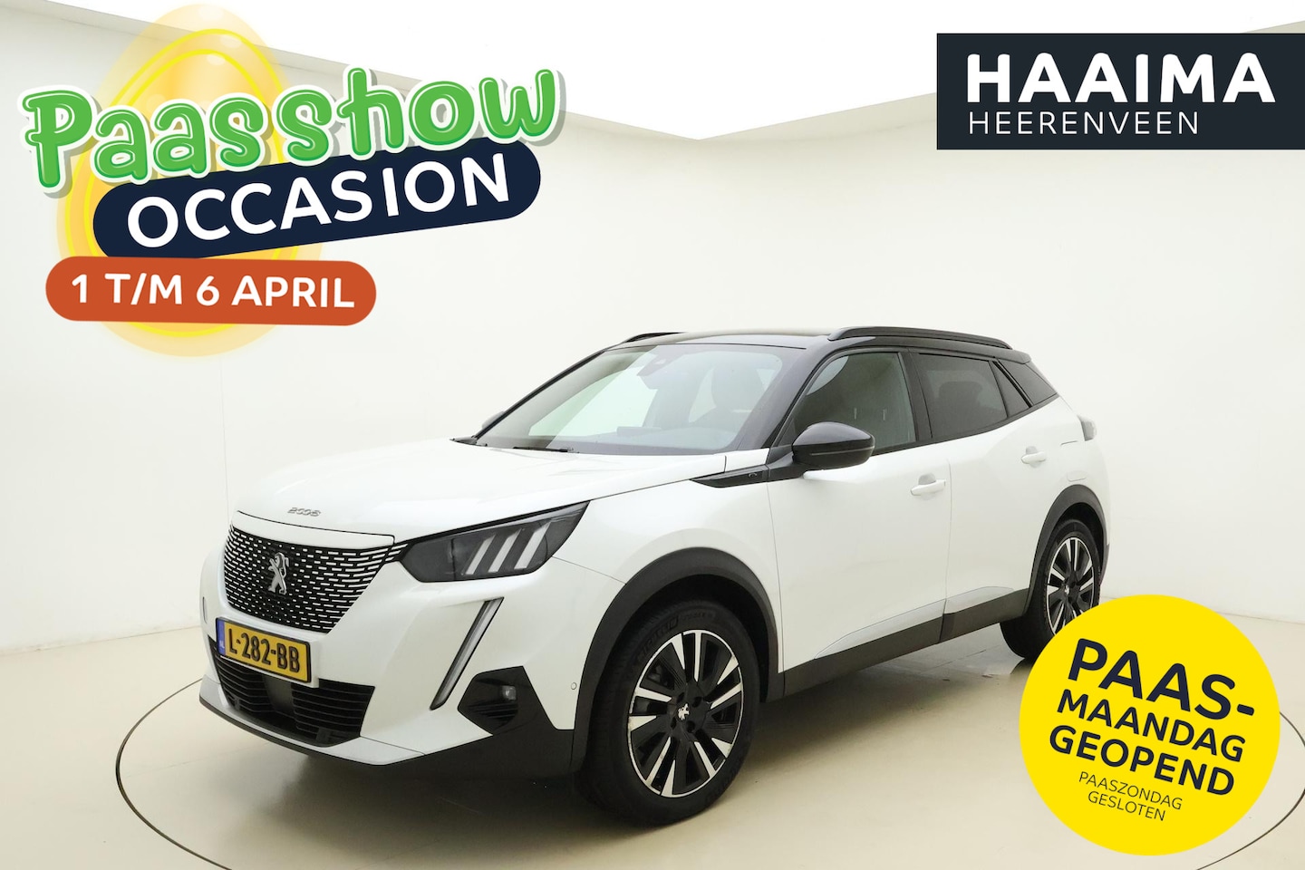 Peugeot e-2008 - EV GT Pack 50 kWh Leer/alcantara | stoelverwarming | Navigatie | Camera - AutoWereld.nl