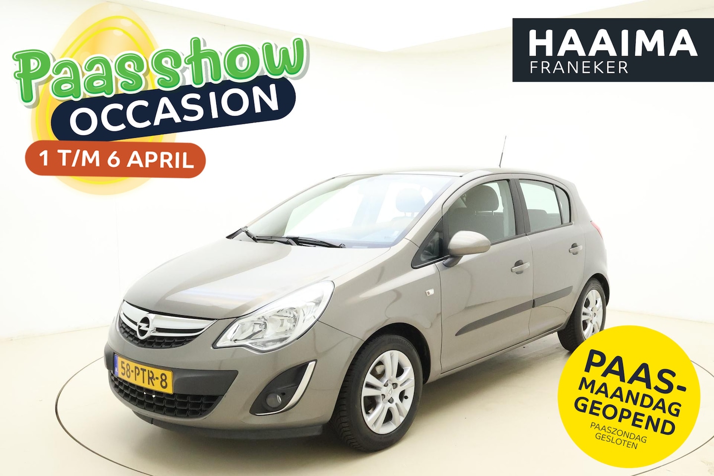 Opel Corsa - 1.4-16V Edition 5 Deurs | Automaat | Navigatie | Airco | Trekhaak Afneembaar | Cruise Cont - AutoWereld.nl