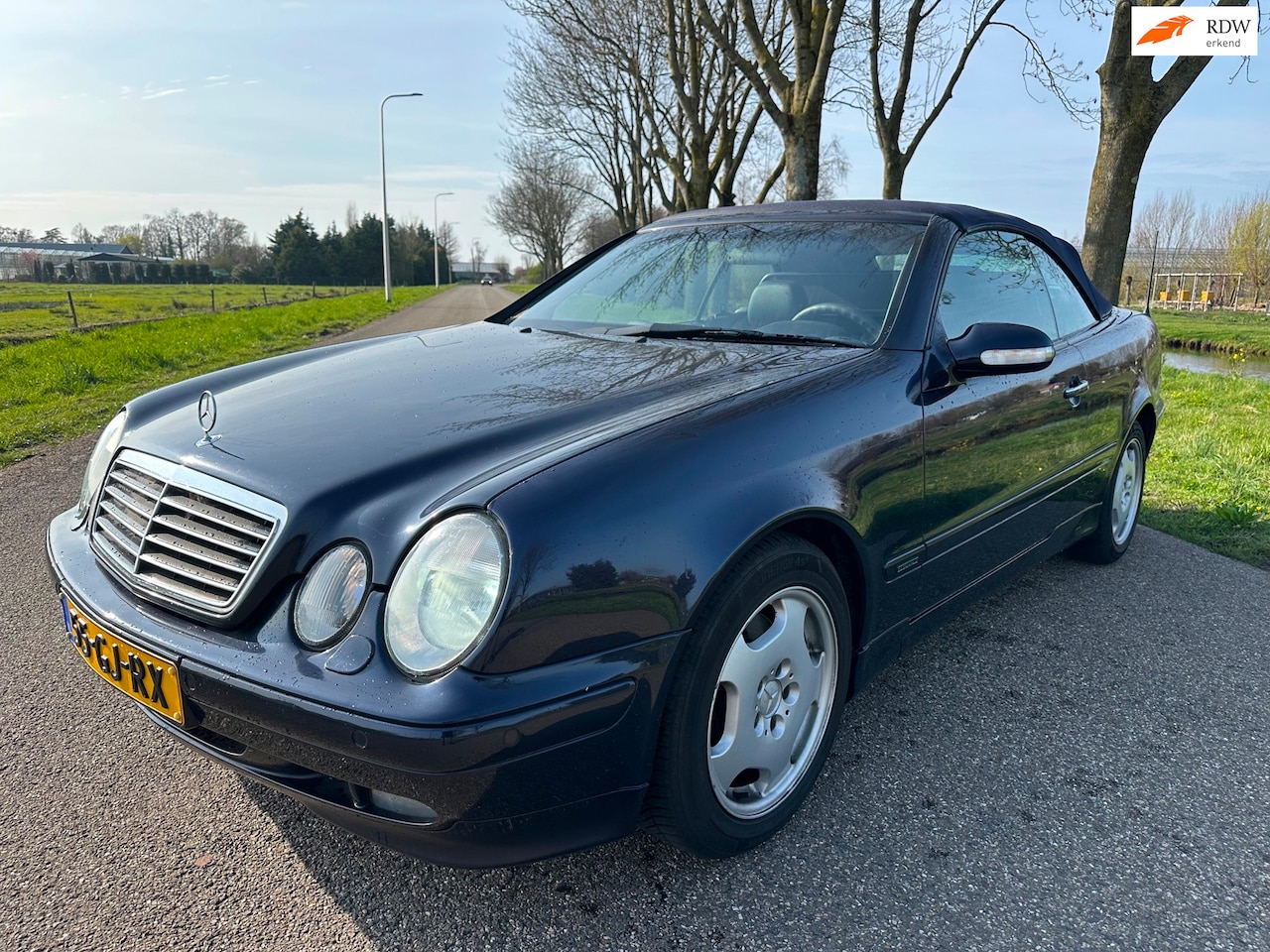 Mercedes-Benz CLK-klasse Cabrio - 320 Elegance|unieke km|automaat - AutoWereld.nl