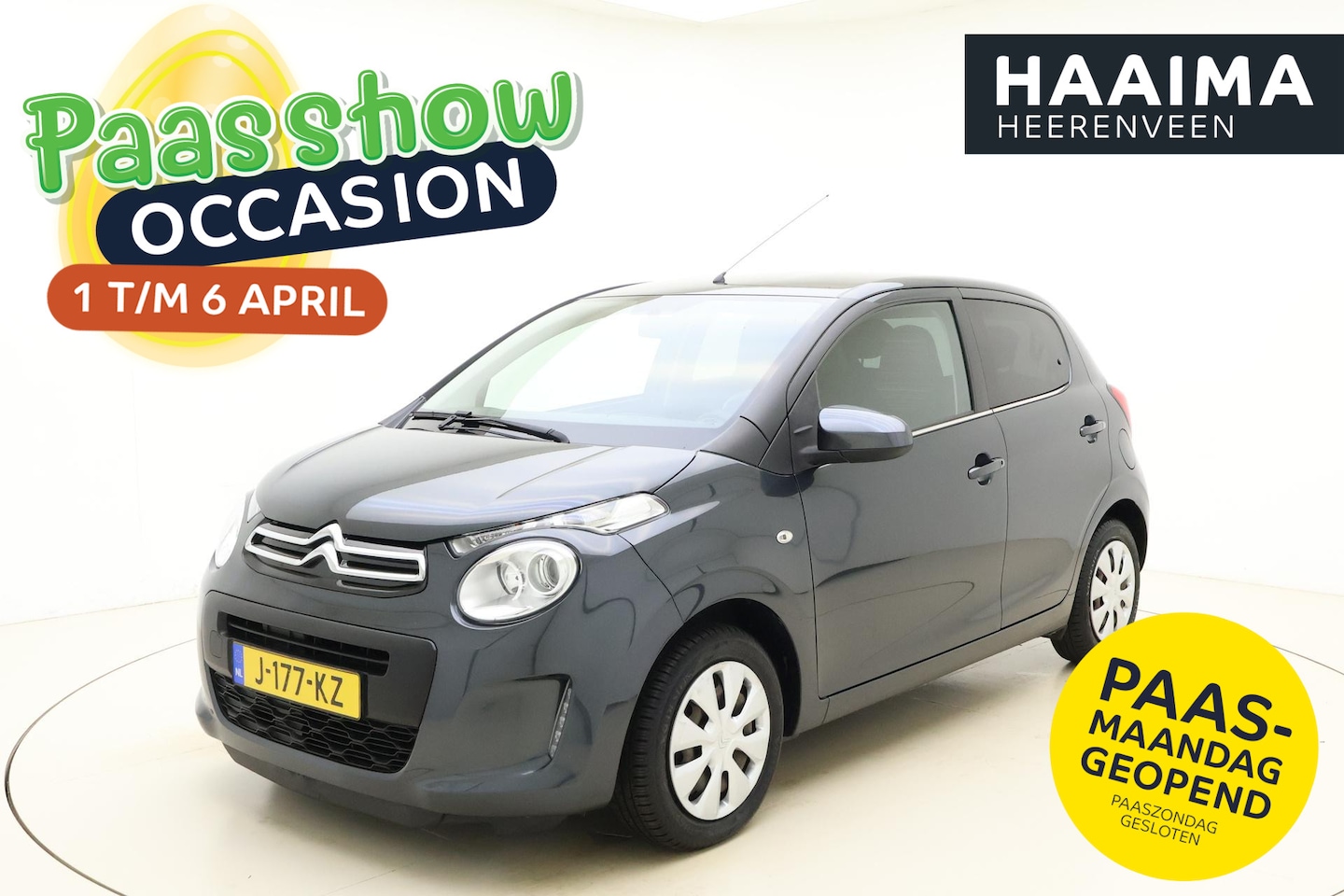 Citroën C1 - 1.0 VTi Feel | Airco | Apple Carplay/Android Auto | Parkeersensoren | Touchscreen - AutoWereld.nl