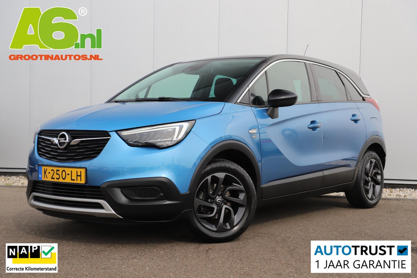 Opel Crossland X - 1.2 Edition 2020 Navigatie LED Carplay Android Airco Cruise Control Rijstrooksensor 16 inc - AutoWereld.nl