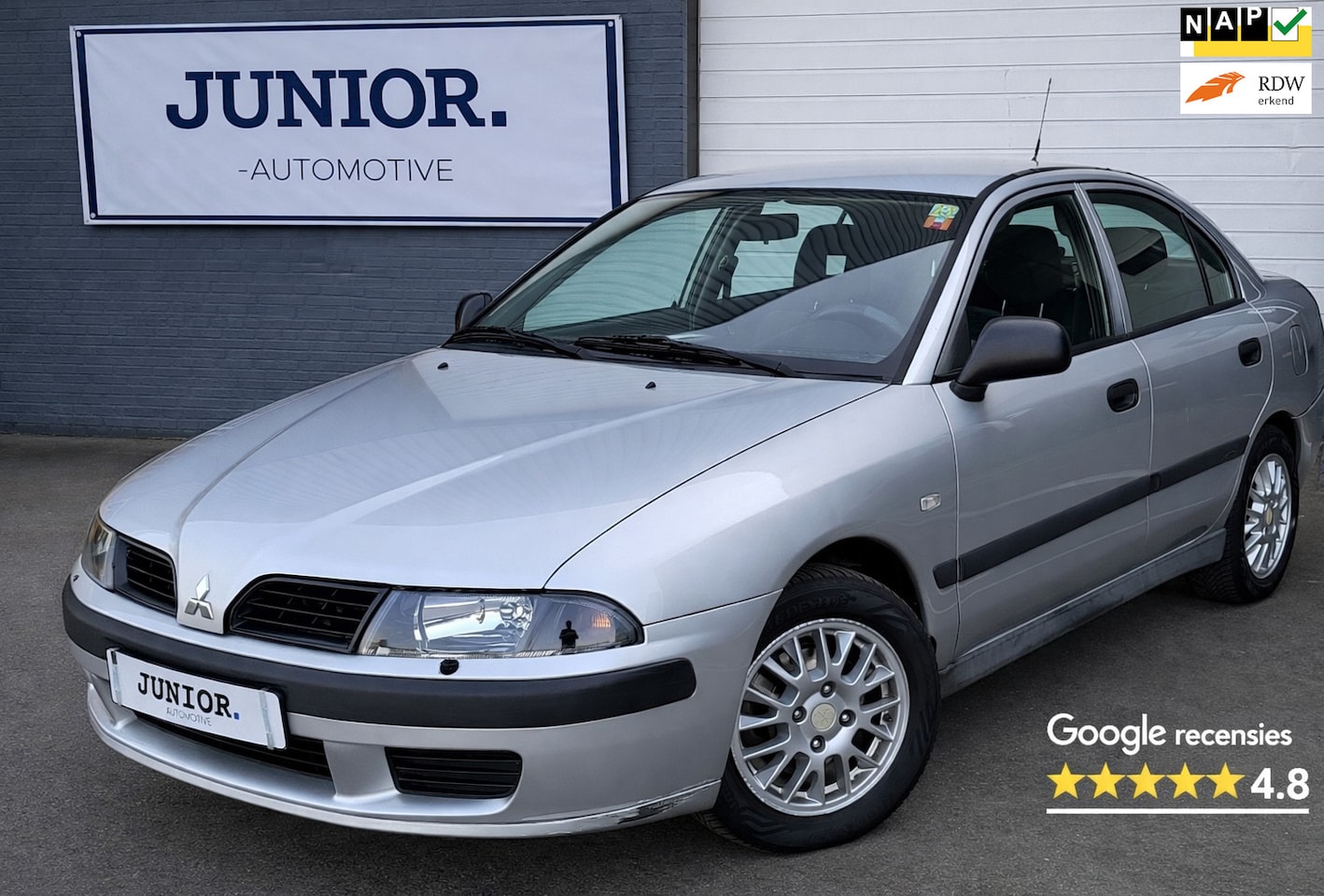 Mitsubishi Carisma - 1.6 Shogun AUTOMAAT/ELKPAKKET/APK-24-1-2026 - AutoWereld.nl