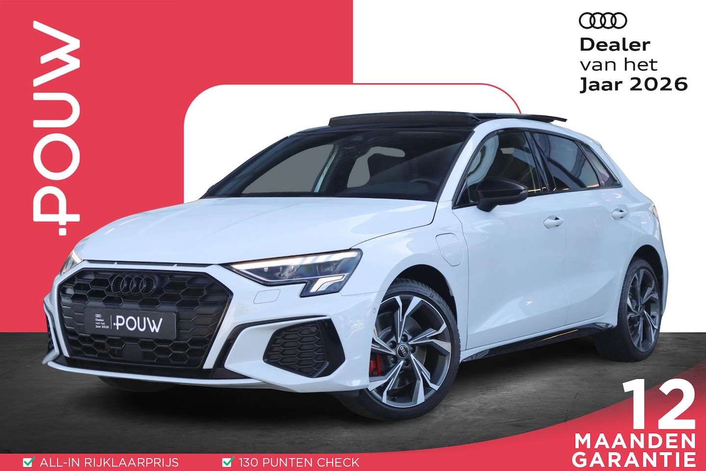 Audi A3 Sportback - 45 TFSIe 245pk S Edition Competition | Panoramadak | B&O Audio | Sfeerverlichting - AutoWereld.nl