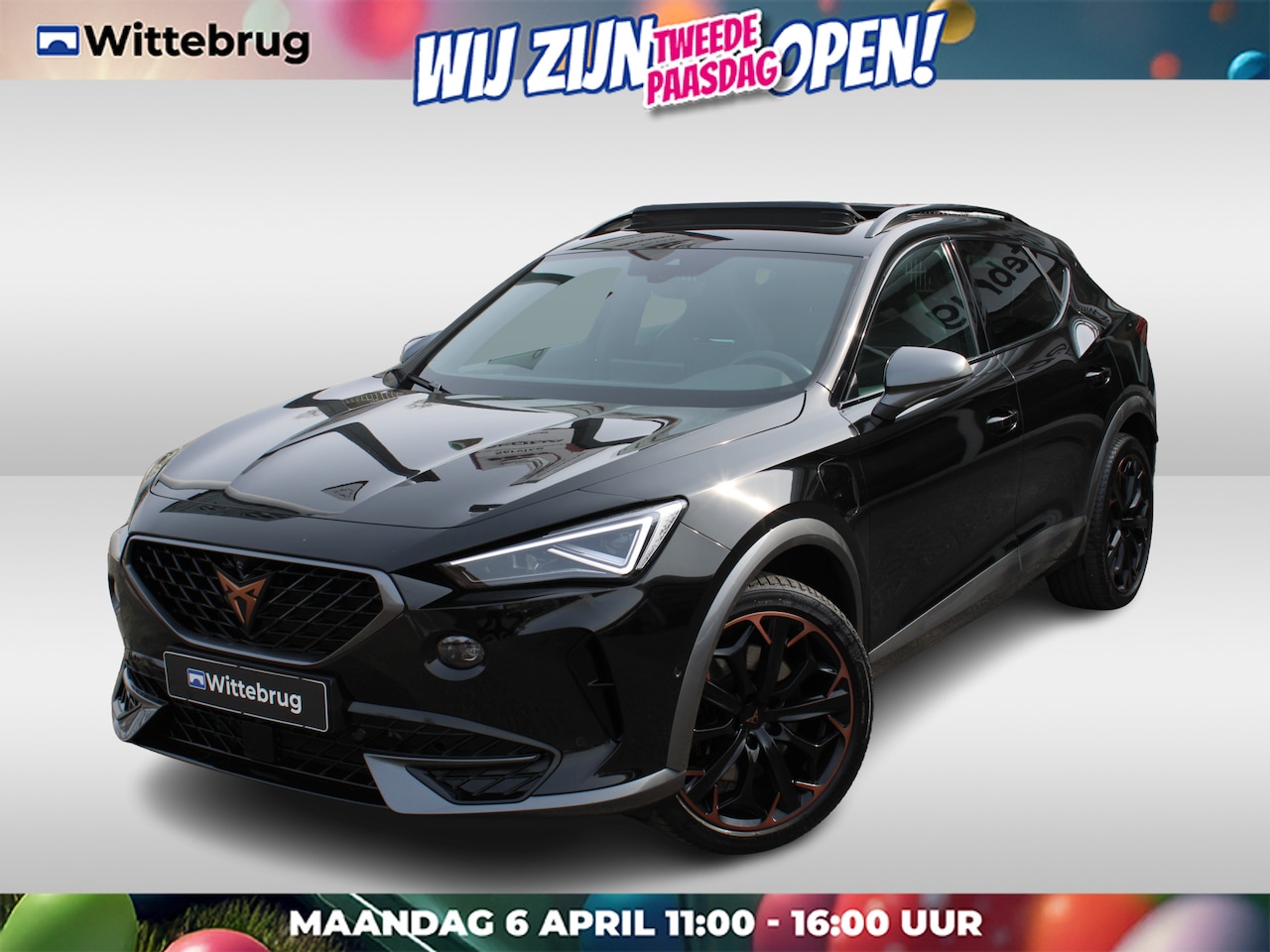 CUPRA Formentor - 1.4 e-Hybrid 245pk VZ Black Edition DSG automaat / Panorama dak / Leder / 360 Camera / Nav - AutoWereld.nl