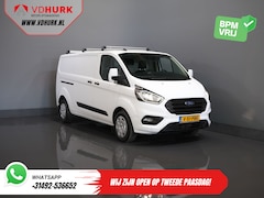 Ford Transit Custom - 2.0 TDCI 130 pk Aut. L2 Carplay/ Stoelverw./ Navi/ Airco/ Cruise/ PDC/ DAB/ Trekhaak