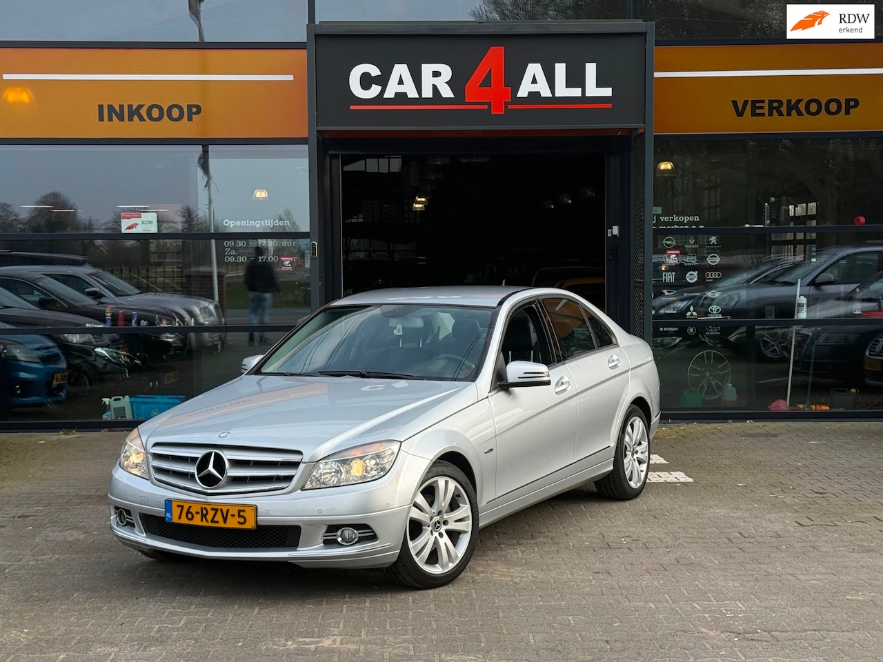 Mercedes-Benz C-klasse - 180 CGI Business Class Avantgarde PDC/CRUISE/STLVRM/ELEKSTOELEN/LEDER/CLIMATE CONTROL - AutoWereld.nl