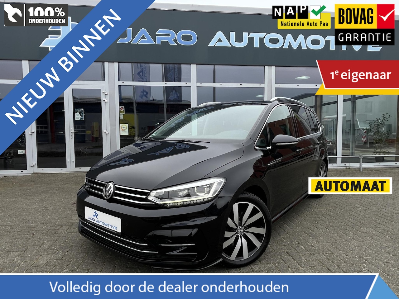Volkswagen Touran - 1.5 TSI Highline Business R 7p | AUTOMAAT | R-line | PDC voor en achter | Camera | Apple C - AutoWereld.nl