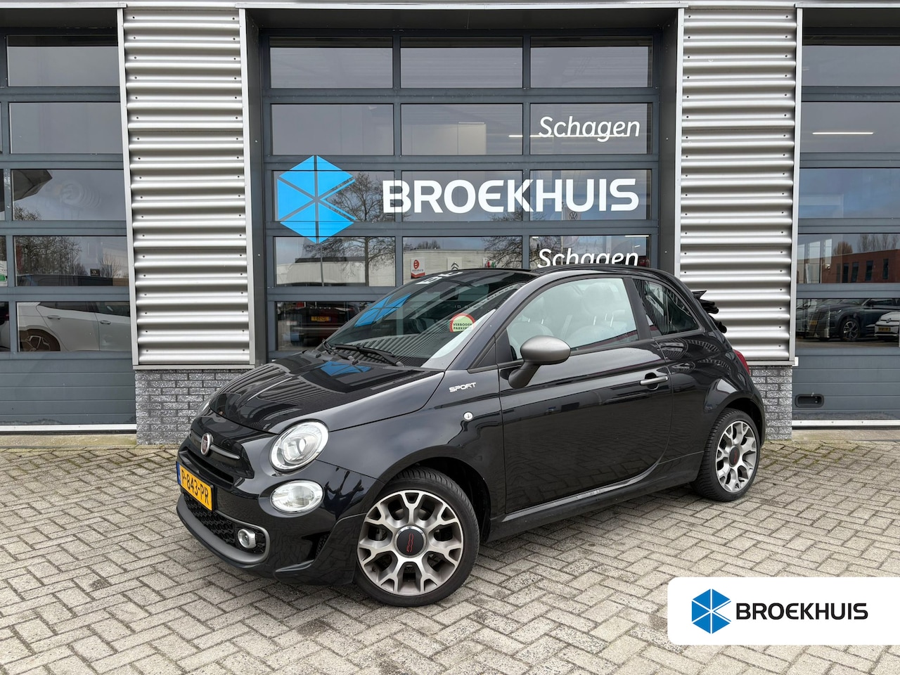 Fiat 500 C - 1.0 Hybrid 70 pk Sport | Cruise controle | Apple carplay | Parkeersensoor achter | LMV 16" - AutoWereld.nl