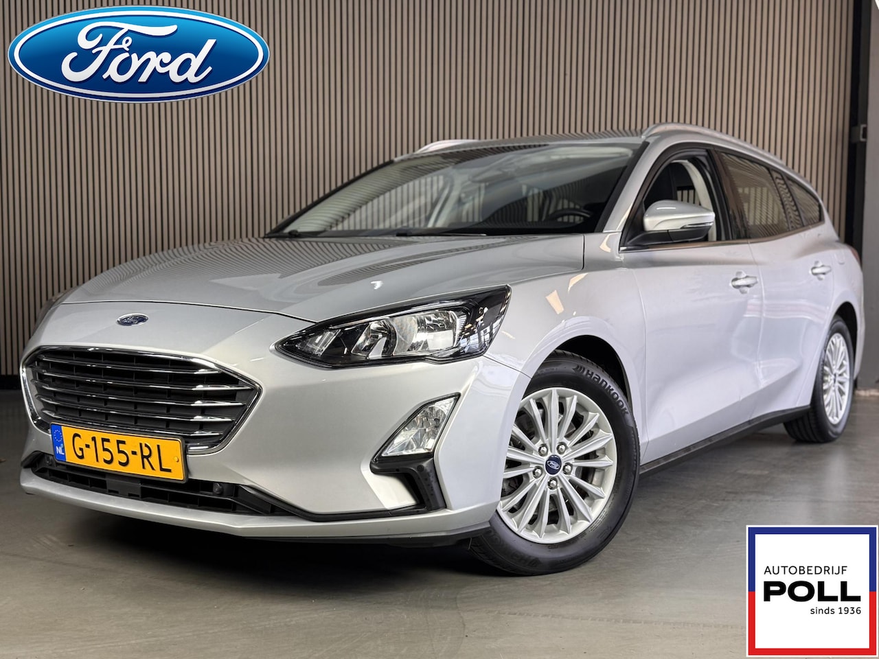 Ford Focus Wagon - 1.5 EcoBoost 150pk Titanium Navi Trekhaak Winter pack Wagon 1e eigenaar Dealeronderhouden - AutoWereld.nl