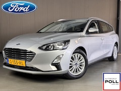 Ford Focus Wagon - 1.5 EcoBoost 150pk Titanium Navi Trekhaak Winter pack 1e eigenaar Dealeronderhouden