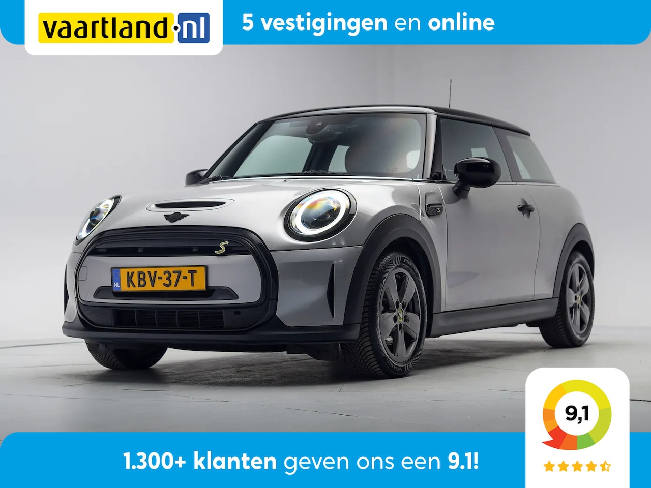 MINI Mini-Electric - Business Edition 33 kWh 3-fase [ LED Sportstoelen Navi Stoelverwarming ] - AutoWereld.nl