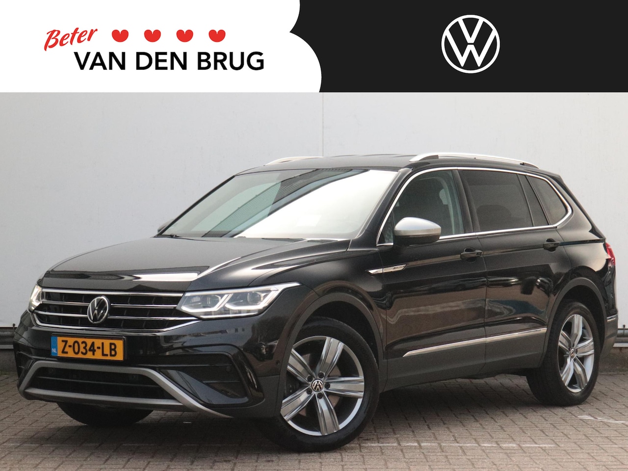 Volkswagen Tiguan Allspace - 2.0 TSI 4Motion Highline 7p. | Trekhaak | Camera | Elektrische klep | Head Up | Stuur & St - AutoWereld.nl