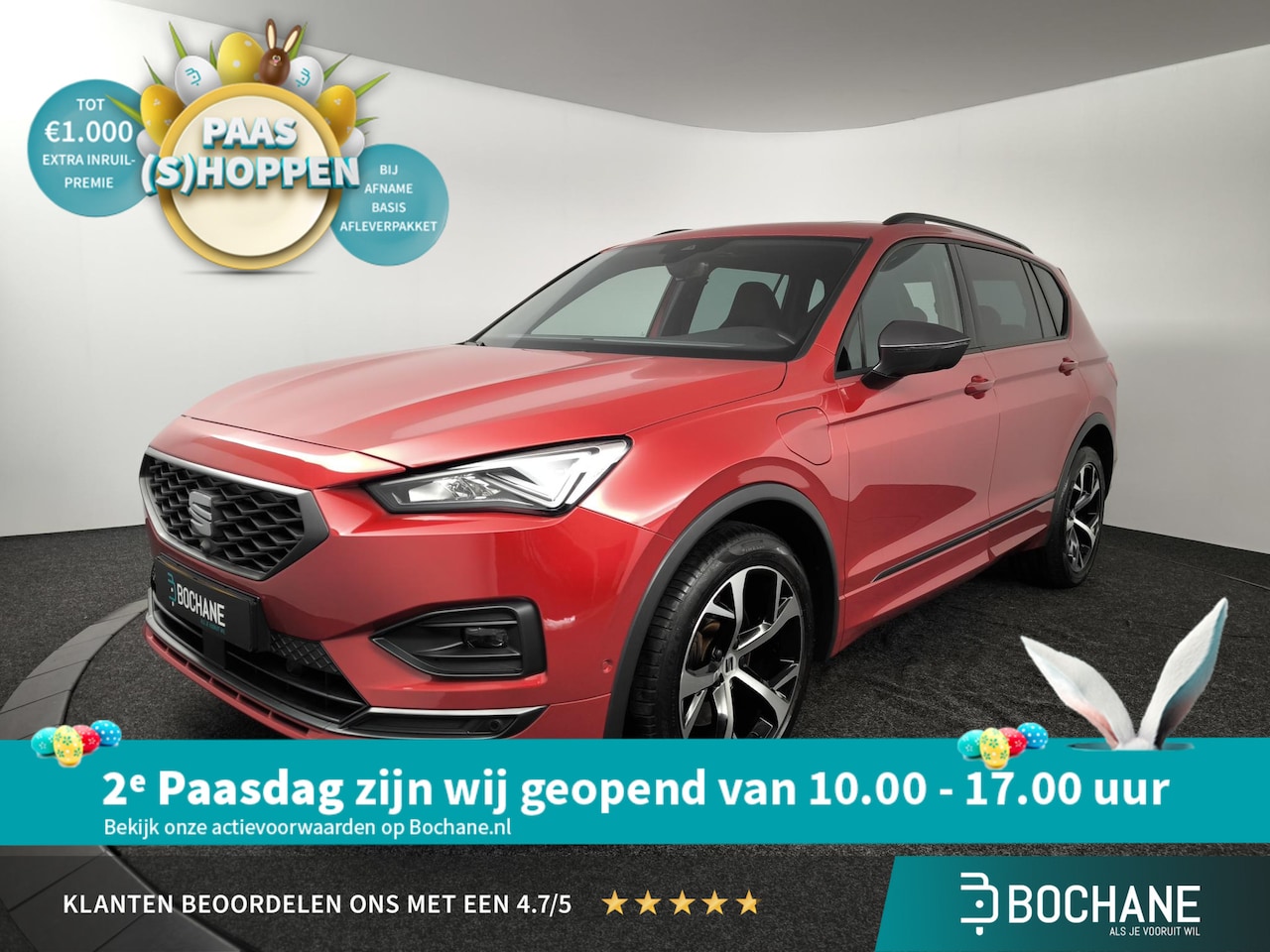 SEAT Tarraco - 1.4 TSI e-Hybrid PHEV FR Business Intense Navigatie | Digital Display | Stoelverwarming vo - AutoWereld.nl