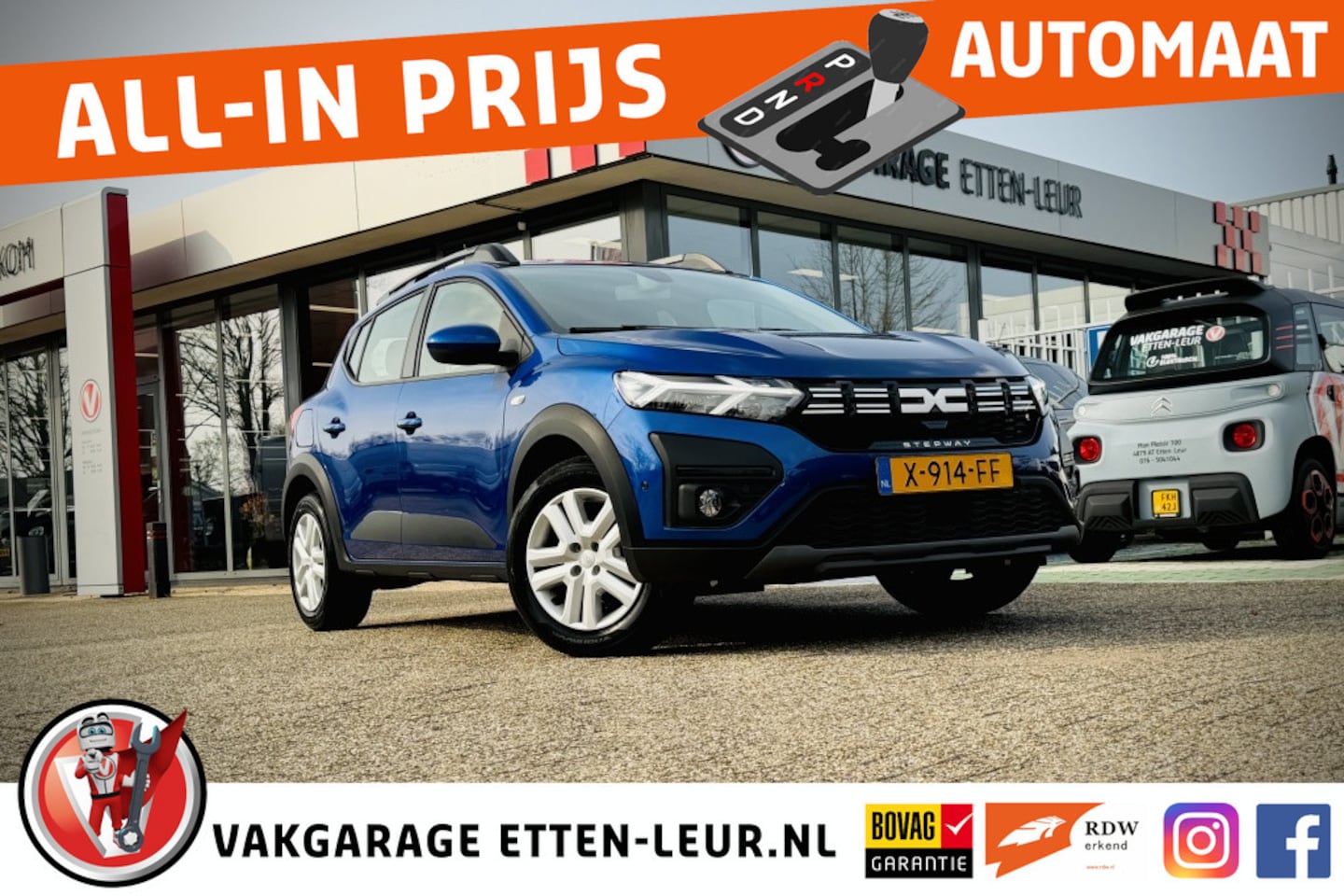 Dacia Sandero Stepway - 1.0 TCe 90PK Express | CAMERA | AIRCO | CRUISE - AutoWereld.nl