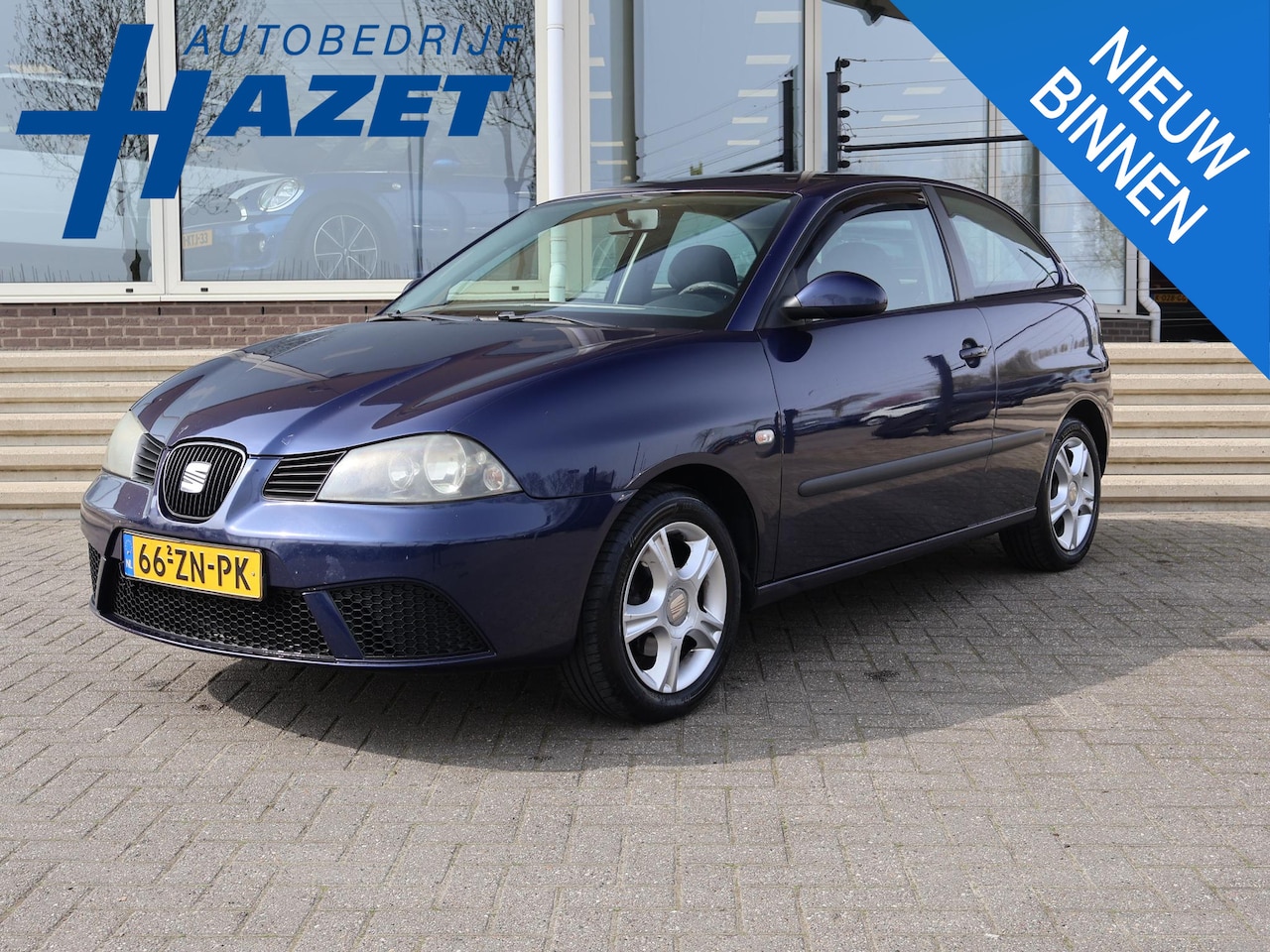 SEAT Ibiza - 1.4-16V 3-DEURS TRENDSTYLE + AIRCO + CRUISE CONTROL - AutoWereld.nl