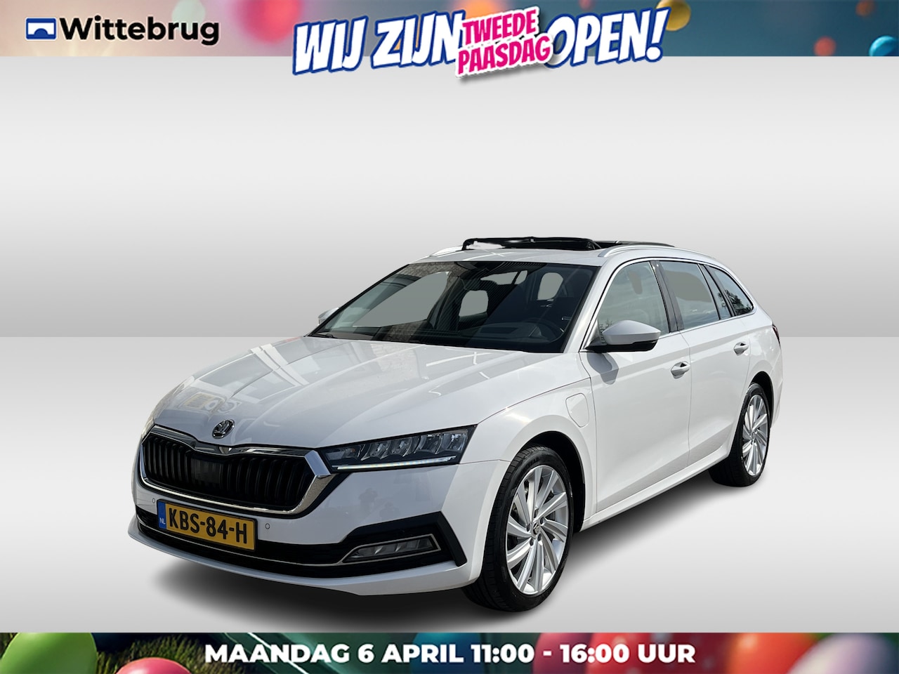 Skoda Octavia Combi - 1.4 TSI iV PHEV Life / AUTOMAAT/ PANO/ MEMORY SEAT/ HEAD-UP/ ACC/ DODEHOEK/ PARK.SENSOR.V+ - AutoWereld.nl