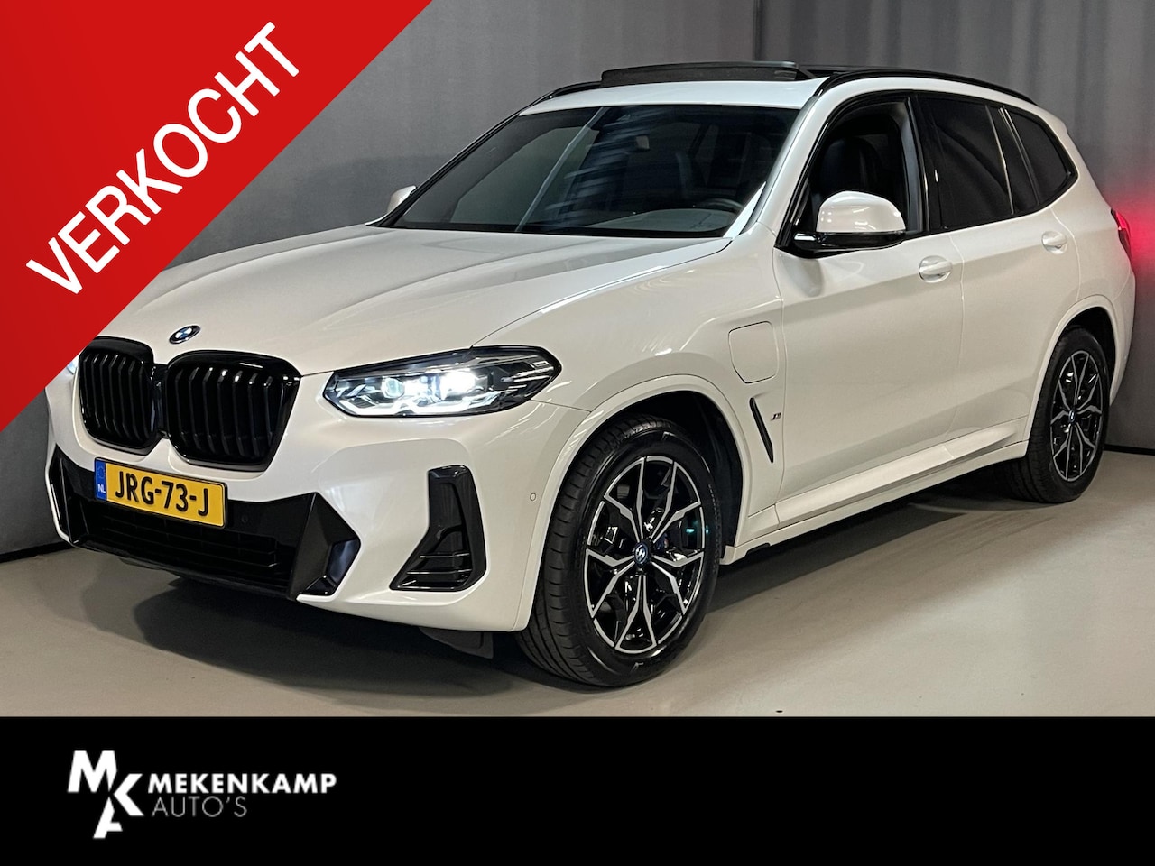 BMW X3 - xDrive30e High Executive M Sport 19"/Leder/Panoramadak/Harman Kardon/Dodehoek/Sport Steeri - AutoWereld.nl