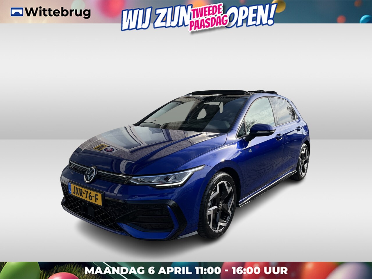 Volkswagen Golf - 1.5 eTSI R-Line Edition / AUTOMAAT/ GARANTIE 03-2030/ PANO/ HARMAN KARDON/ PARK.SENSOR.V+A - AutoWereld.nl