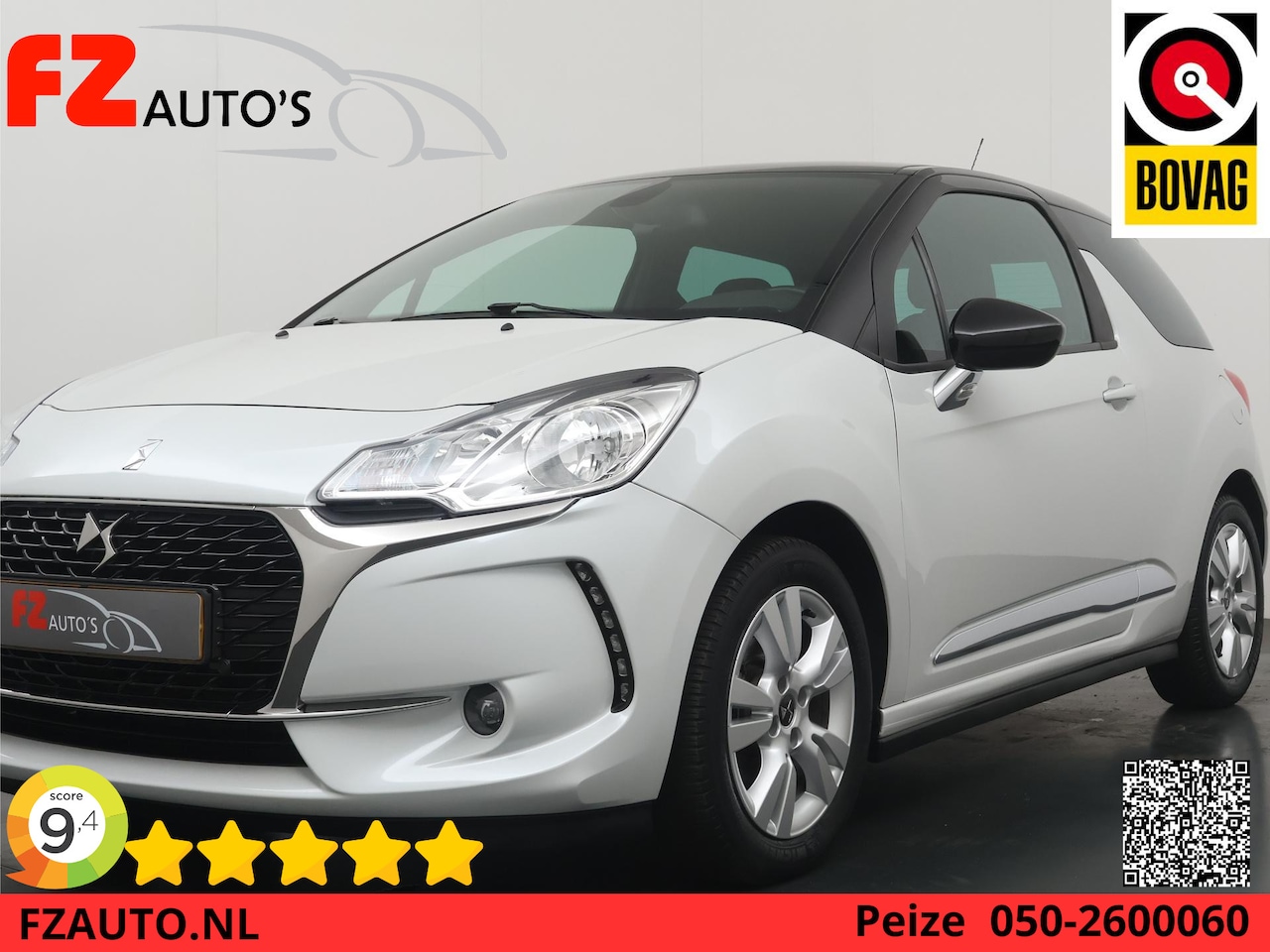 DS 3 - 1.2 PureTech Business - Navigatie - Climate Control - Cruise Control - Lichtmetalen velgen - AutoWereld.nl