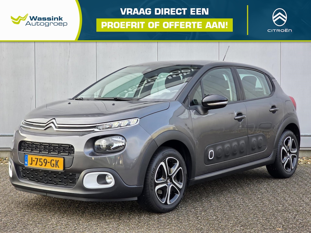 Citroën C3 - 110pk Feel Automaat | Navigatie | Stoelverwarming | Bluetooth - AutoWereld.nl
