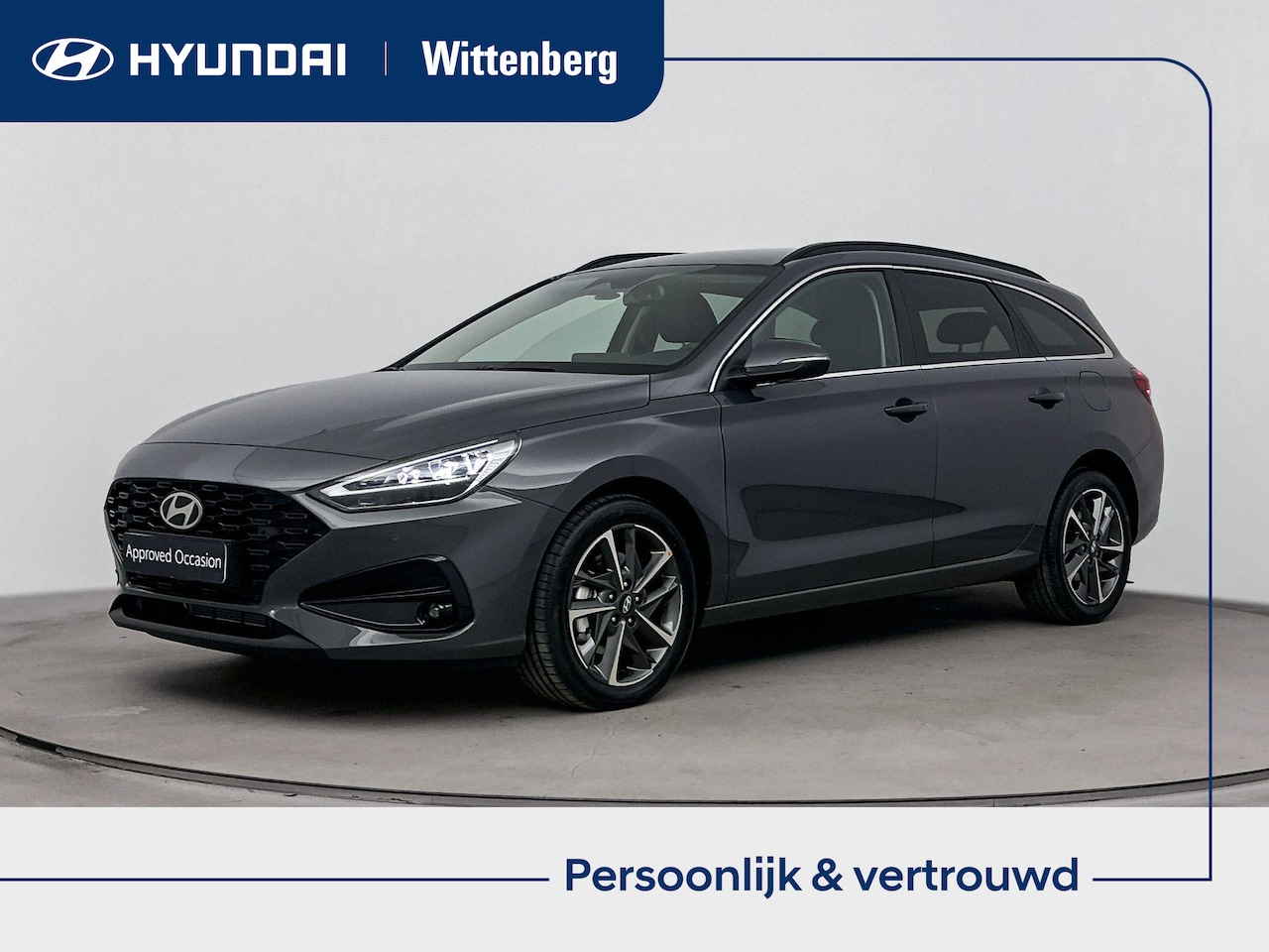 Hyundai i30 Wagon - 1.6 T-GDi Premium Aut. | Nieuw | Snel leverbaar! | Leer | Stoel + stuurverwarming | Adapti - AutoWereld.nl