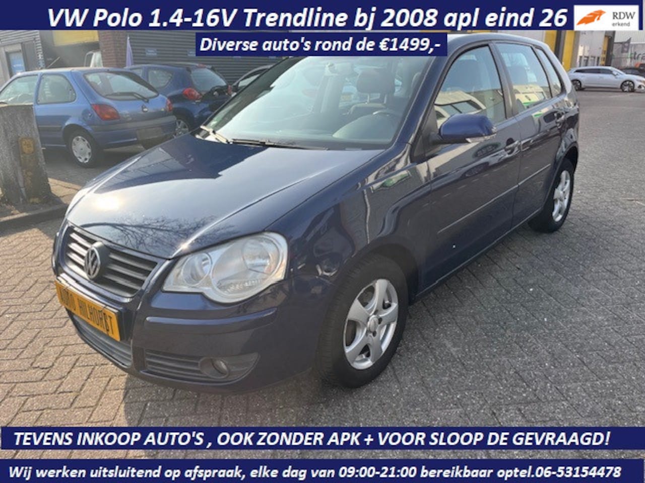 Volkswagen Polo - 1.4-16V Trendline 1.4-16V Trendline - AutoWereld.nl