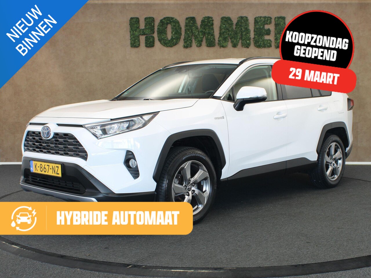 Toyota RAV4 - 2.5 Hybrid Dynamic - ORIGINEEL NEDERLANDSE AUTO - TREKHAAK (TREKGEWICHT 800 KG GEREMD) - C - AutoWereld.nl