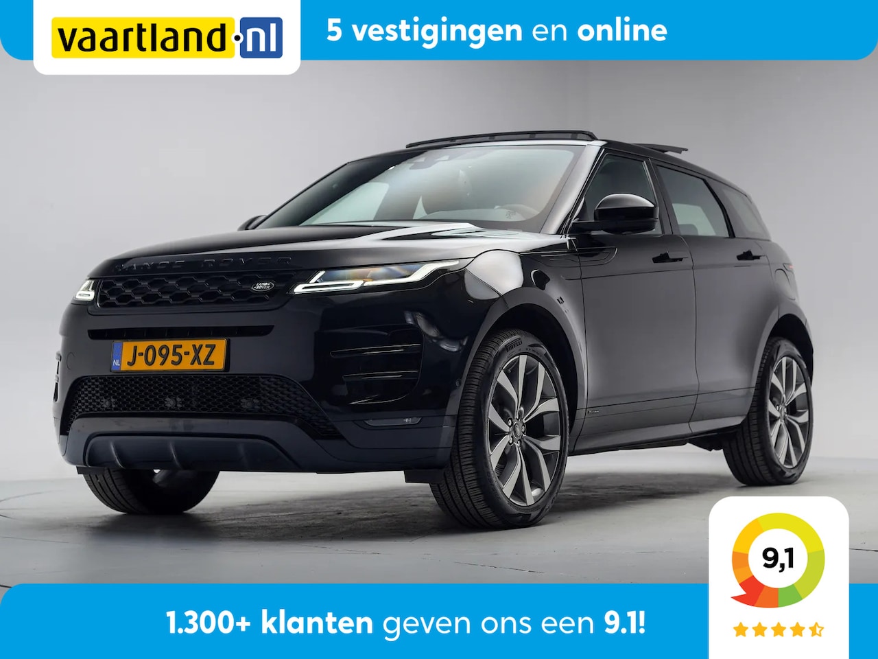 Land Rover Range Rover Evoque - P300e PHEV AWD R-Dynamic SE [ Panorama Leder Stoelverwarming Trekhaak ] - AutoWereld.nl