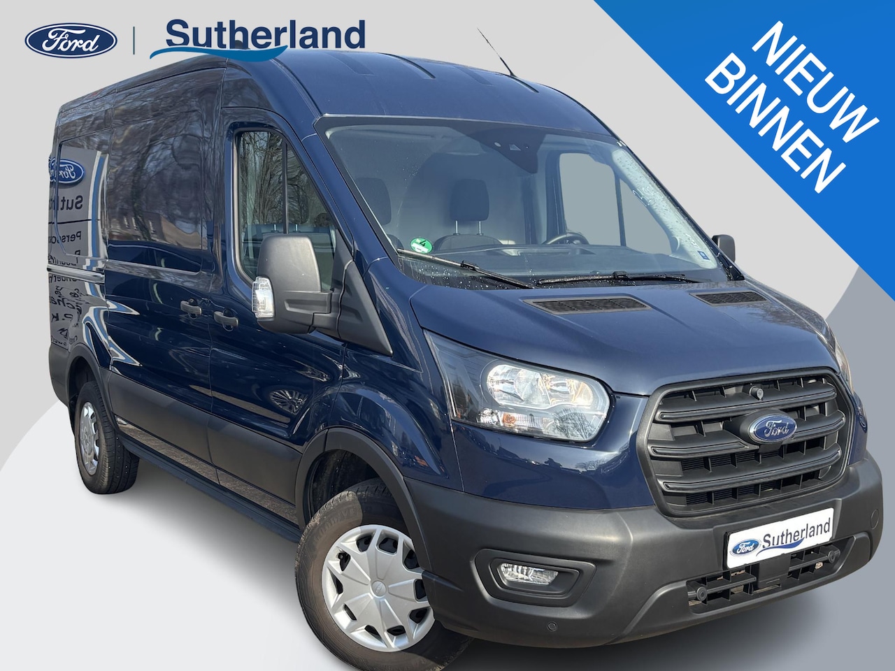 Ford Transit - 350 2.0 TDCI L2H2 Trend 130pk Trekhaak | Achteruitrijcamera | Cruise control | Airco | Blu - AutoWereld.nl