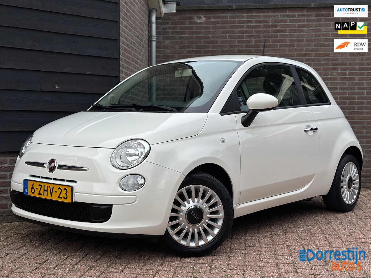 Fiat 500 - 1.0 TwinAir Pop | Airco | 15inch | NAP - AutoWereld.nl