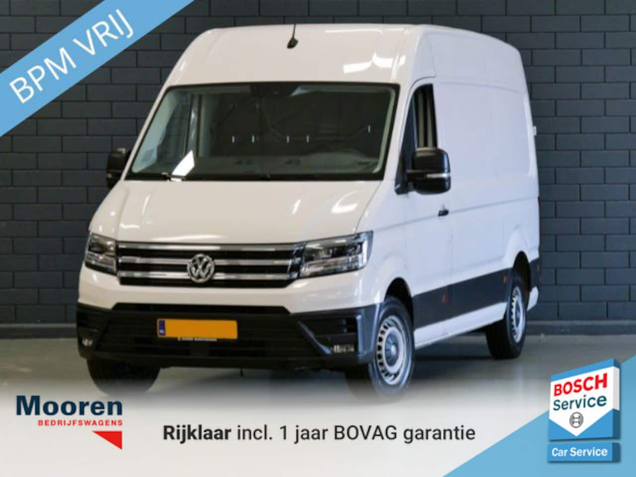 Volkswagen Crafter - 35 2.0 TDI 177PK Automaat L3H3 (L2H2) | LED | NAVIGATIE | CAMERA | - AutoWereld.nl